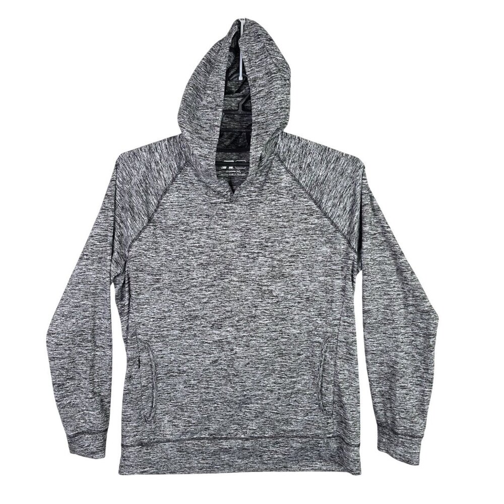 Mens Russell Athletic Dripower 360 Gray Hoodie Sweatshirt Polyester Blend Size L